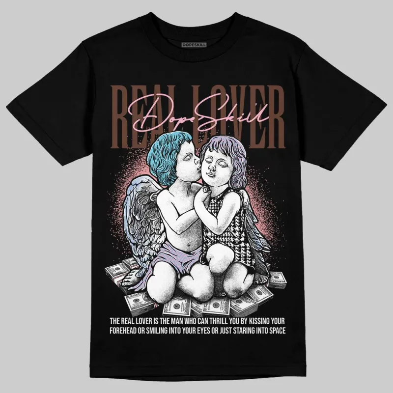Harris Tweed x Denim Turquoise Dunk DopeSkill T-Shirt Real Lover Graphic sold by DopeSkill