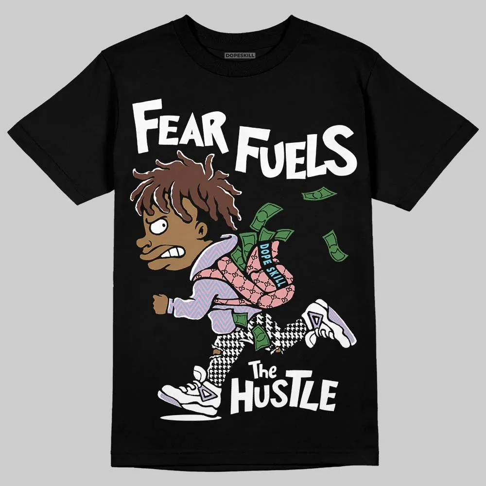 Harris Tweed x Denim Turquoise Dunk DopeSkill T-Shirt Fear Fuels The Hustle Graphic sold by DopeSkill