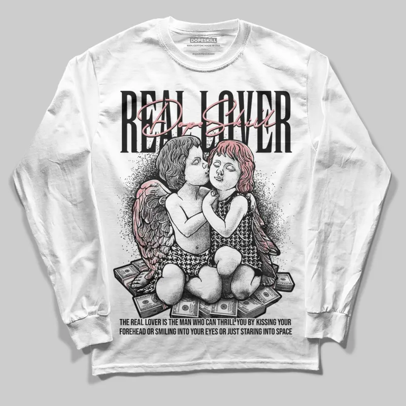 Harris Tweed x Black/Phantom Dunk DopeSkill Long Sleeve T-Shirt Real Lover Graphic sold by DopeSkill