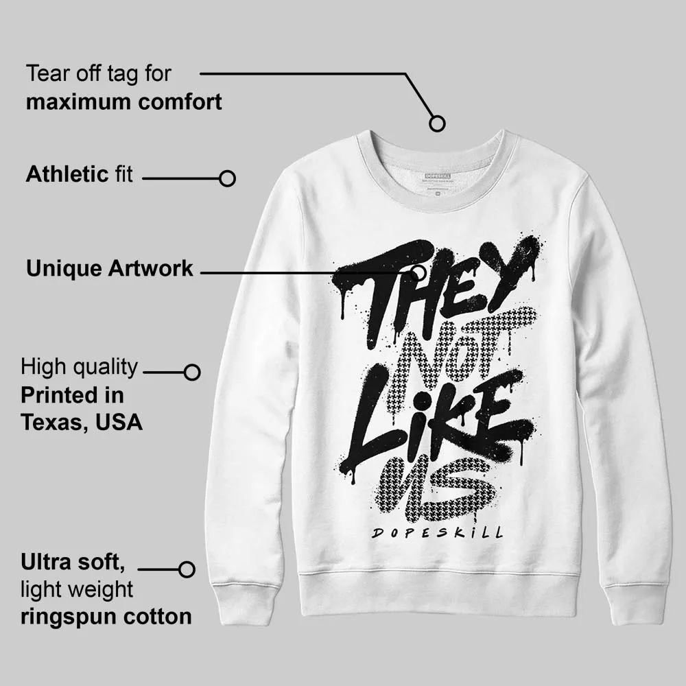 Harris Tweed x Black/Phantom Dunk DopeSkill Sweatshirt They Not Like Us Graphic sold by DopeSkill product image thumbnail 3