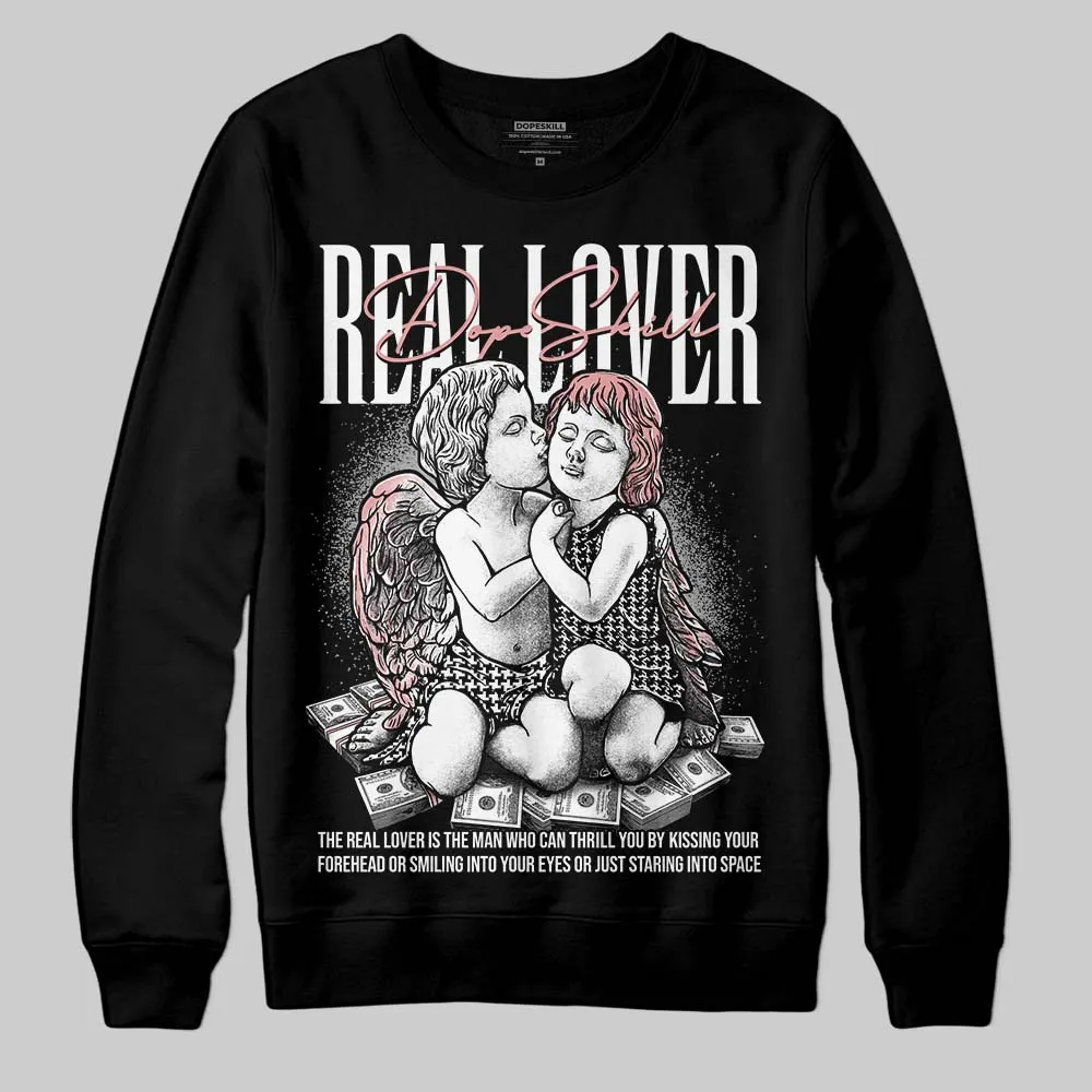 Harris Tweed x Black/Phantom Dunk DopeSkill Sweatshirt Real Lover Graphic sold by DopeSkill product image thumbnail 2