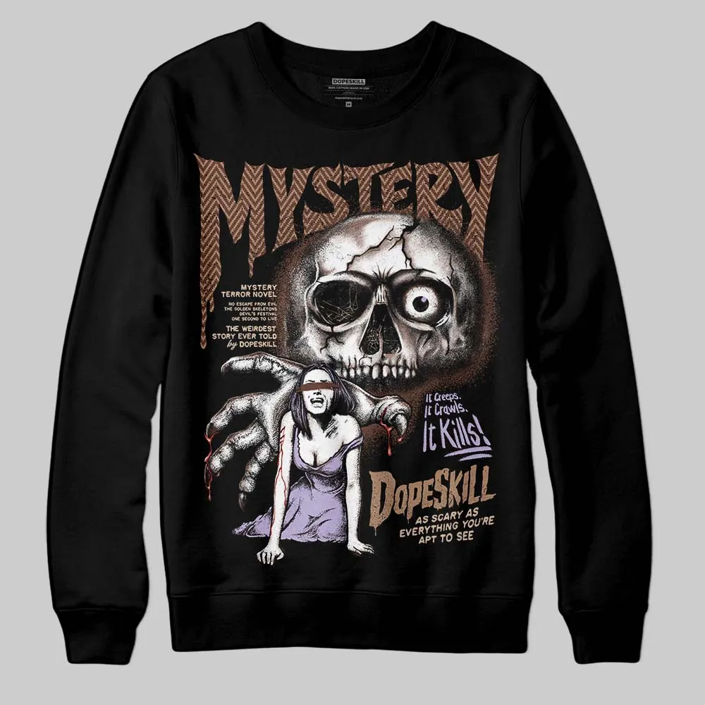 Harris Tweed x Sesame/Violet Mist Dunk DopeSkill Sweatshirt Mystery Ghostly Grasp Graphic sold by DopeSkill product image thumbnail 2