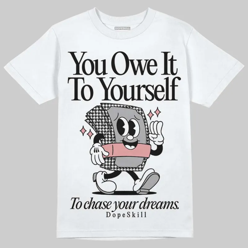 Harris Tweed x Black/Phantom Dunk DopeSkill T-Shirt Owe It To Yourself Graphic sold by DopeSkill