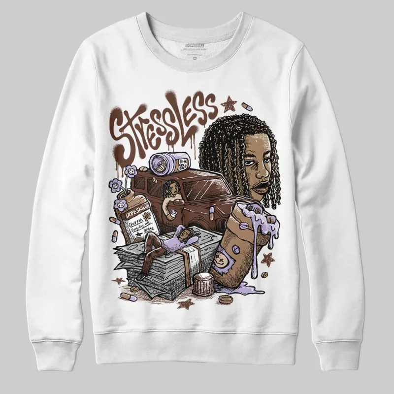 Harris Tweed x Sesame/Violet Mist Dunk DopeSkill Sweatshirt Stressless Graphic sold by DopeSkill