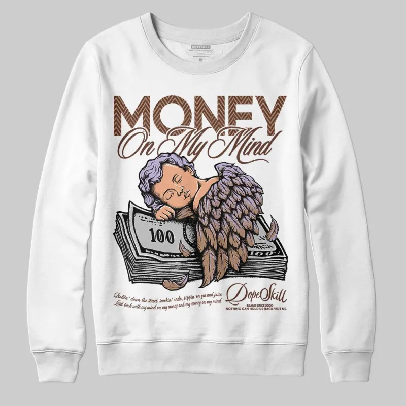 Harris Tweed x Sesame/Violet Mist Dunk DopeSkill Sweatshirt MOMM Graphic sold by DopeSkill