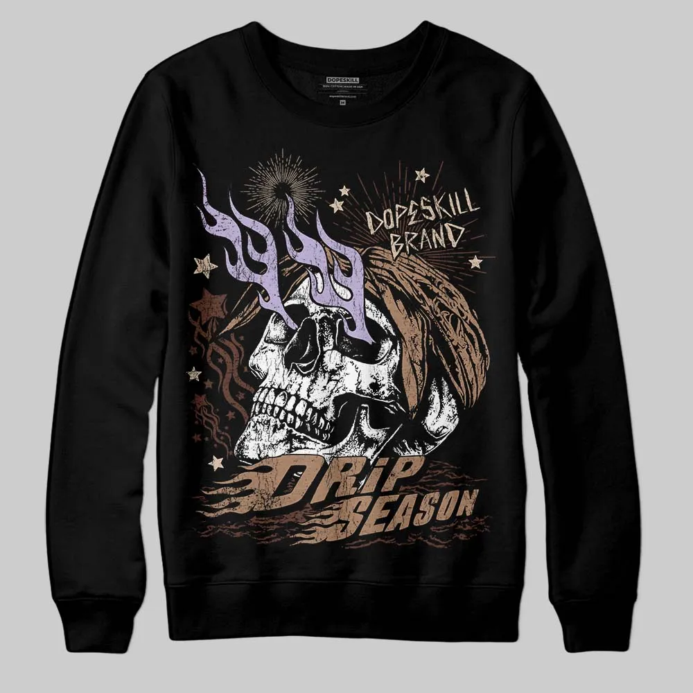 Harris Tweed x Sesame/Violet Mist Dunk DopeSkill Sweatshirt Drip Season Graphic sold by DopeSkill product image thumbnail 2