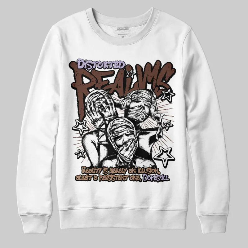 Harris Tweed x Sesame/Violet Mist Dunk DopeSkill Sweatshirt Distorted Realms Graphic sold by DopeSkill