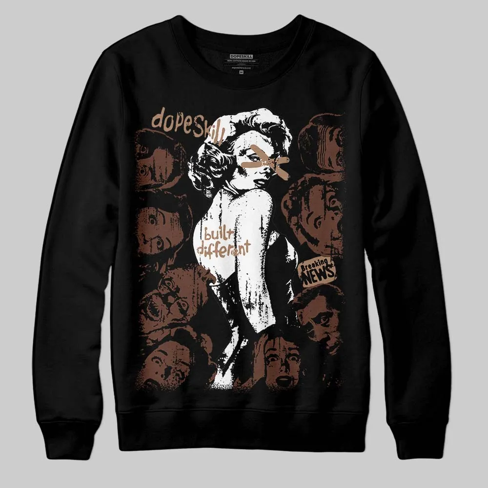 Harris Tweed x Sesame/Violet Mist Dunk DopeSkill Sweatshirt Built Different Graphic sold by DopeSkill product image thumbnail 2