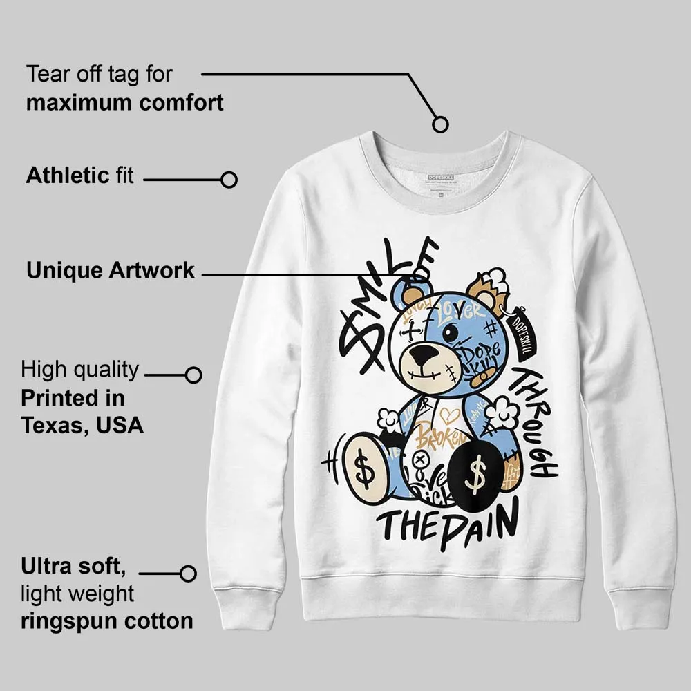 Diamond Turf 'Must Be the Money' DopeSkill Sweatshirt Smile Through The Pain Graphic sold by DopeSkill product image thumbnail 3