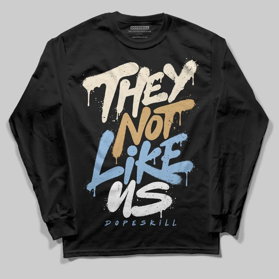 Diamond Turf 'Must Be the Money' DopeSkill Long Sleeve T-Shirt They Not Like Us Graphic sold by DopeSkill product image thumbnail 2