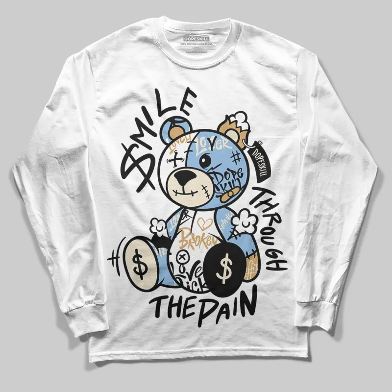 Diamond Turf 'Must Be the Money' DopeSkill Long Sleeve T-Shirt Smile Through The Pain Graphic sold by DopeSkill