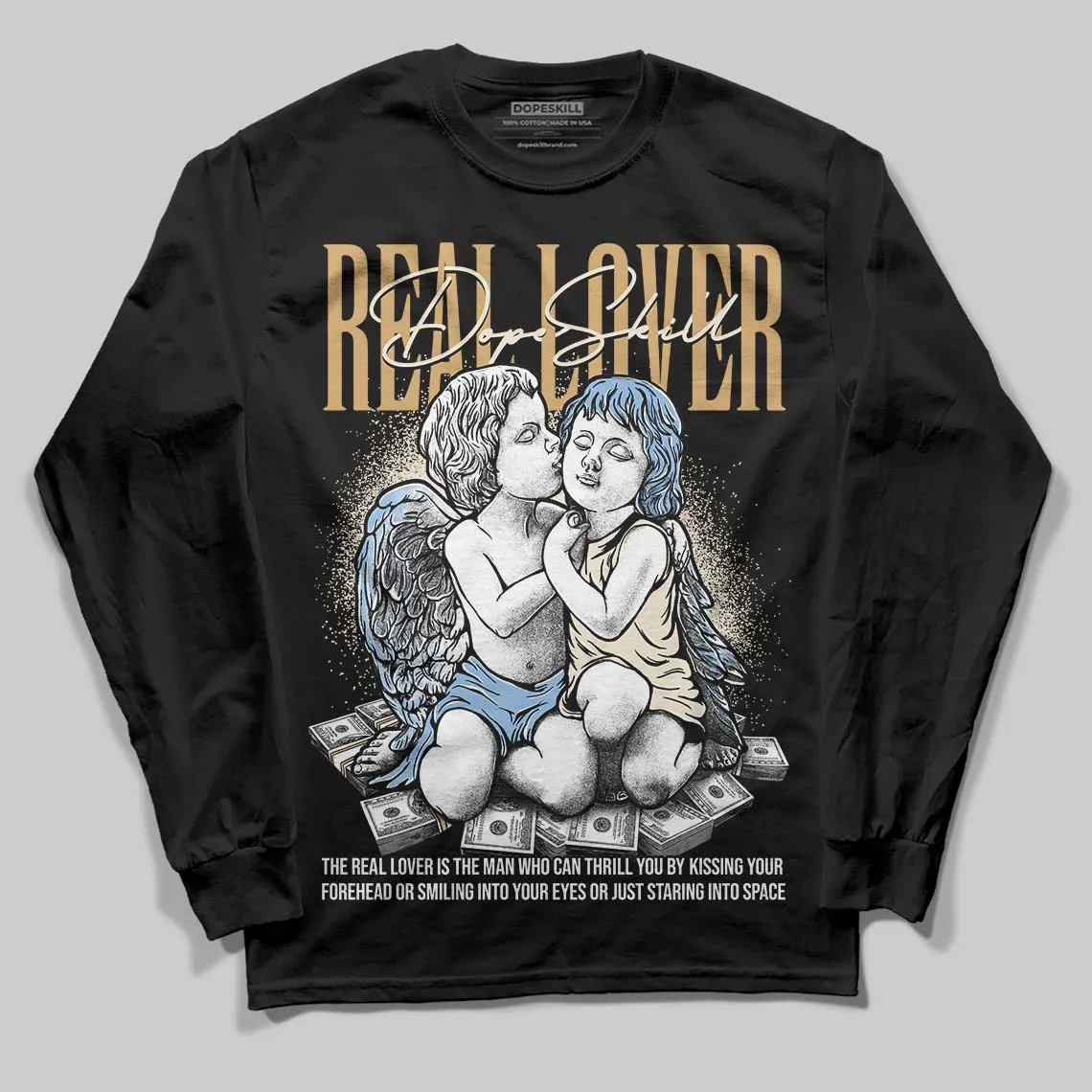 Diamond Turf 'Must Be the Money' DopeSkill Long Sleeve T-Shirt Real Lover Graphic sold by DopeSkill product image thumbnail 2