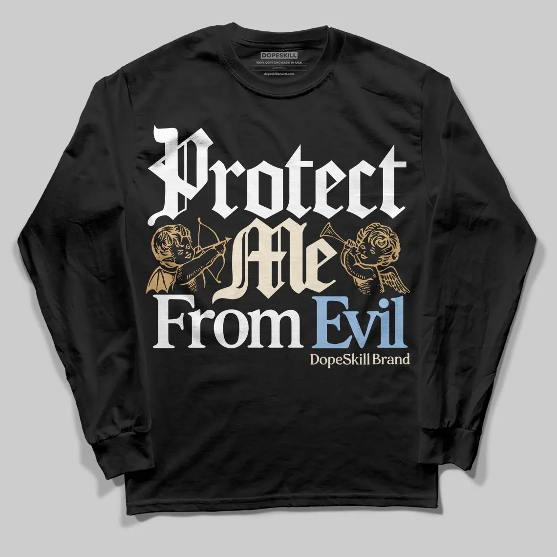 Diamond Turf 'Must Be the Money' DopeSkill Long Sleeve T-Shirt Protect Me From Evil Graphic sold by DopeSkill product image thumbnail 2
