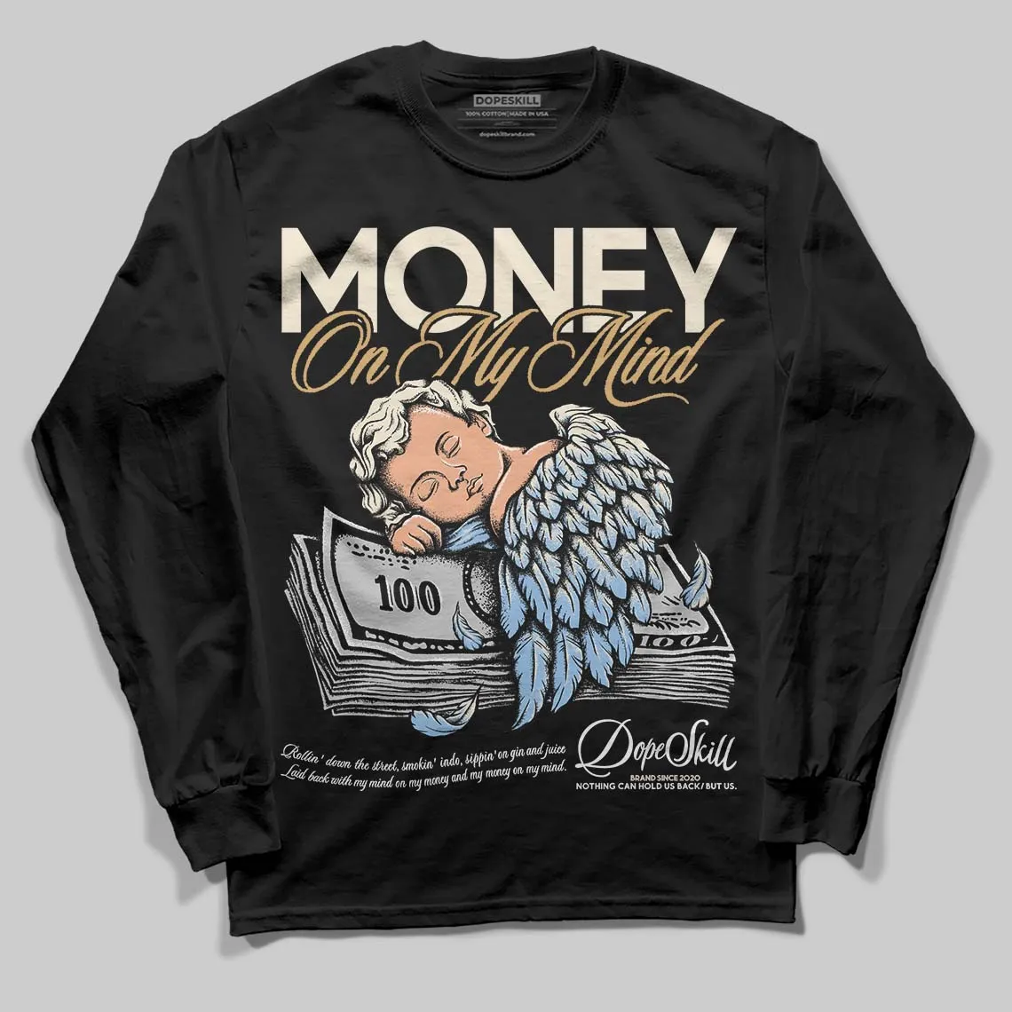 Diamond Turf 'Must Be the Money' DopeSkill Long Sleeve T-Shirt MOMM Graphic sold by DopeSkill product image thumbnail 2