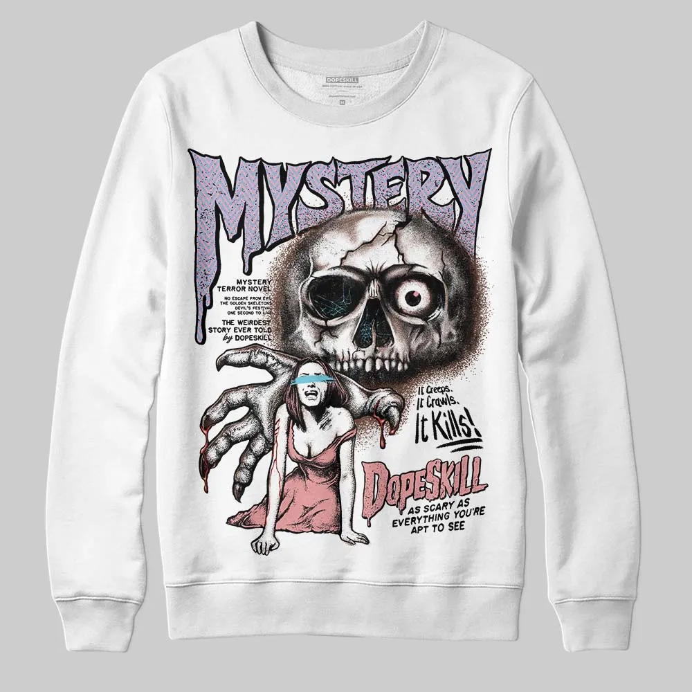 Harris Tweed x Denim Turquoise Dunk DopeSkill Sweatshirt Mystery Ghostly Grasp Graphic sold by DopeSkill product image thumbnail 2