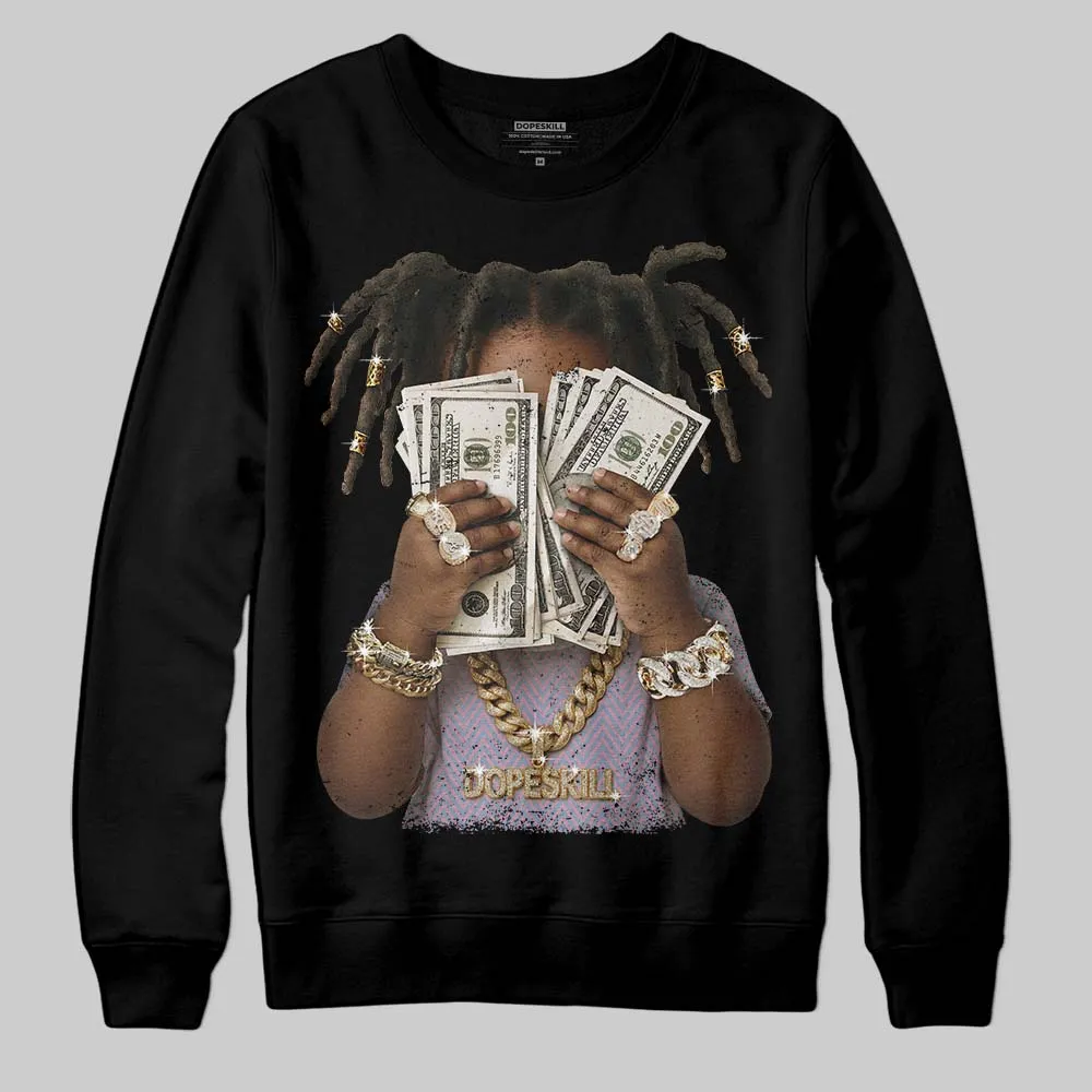 Harris Tweed x Denim Turquoise Dunk DopeSkill Sweatshirt Rich Youth Graphic sold by DopeSkill