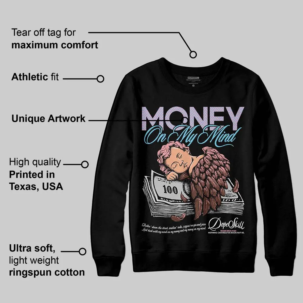 Harris Tweed x Denim Turquoise Dunk DopeSkill Sweatshirt MOMM Graphic sold by DopeSkill product image thumbnail 3