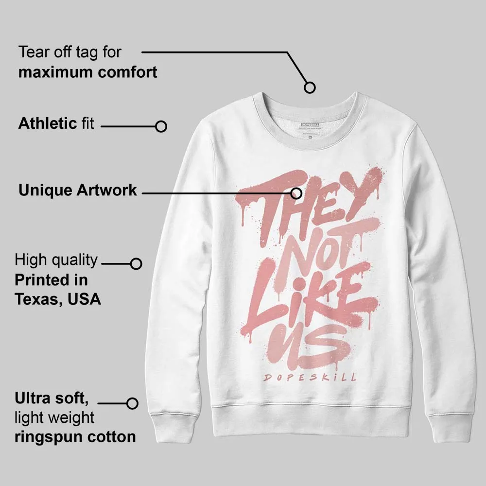 Dusty Rose 40s DopeSkill Sweatshirt They Not Like Us Graphic sold by DopeSkill product image thumbnail 3