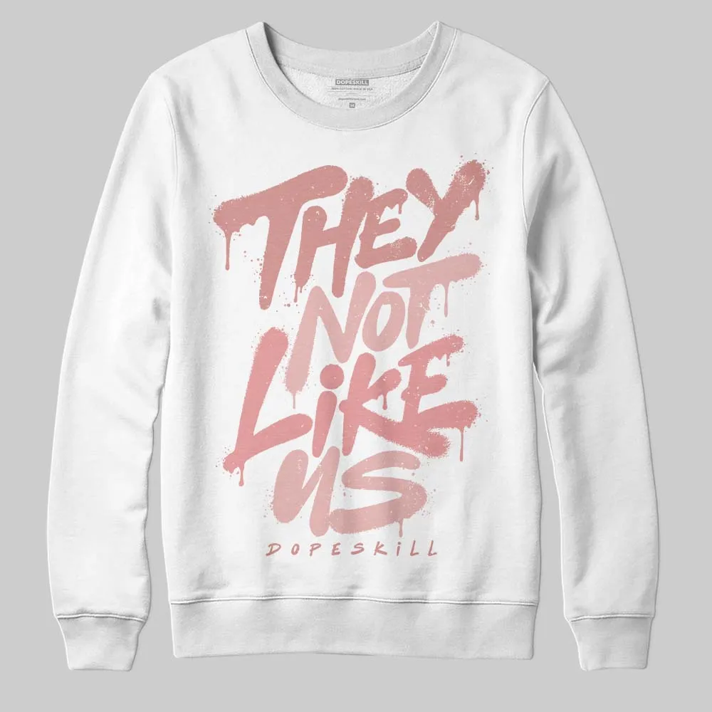 Dusty Rose 40s DopeSkill Sweatshirt They Not Like Us Graphic sold by DopeSkill