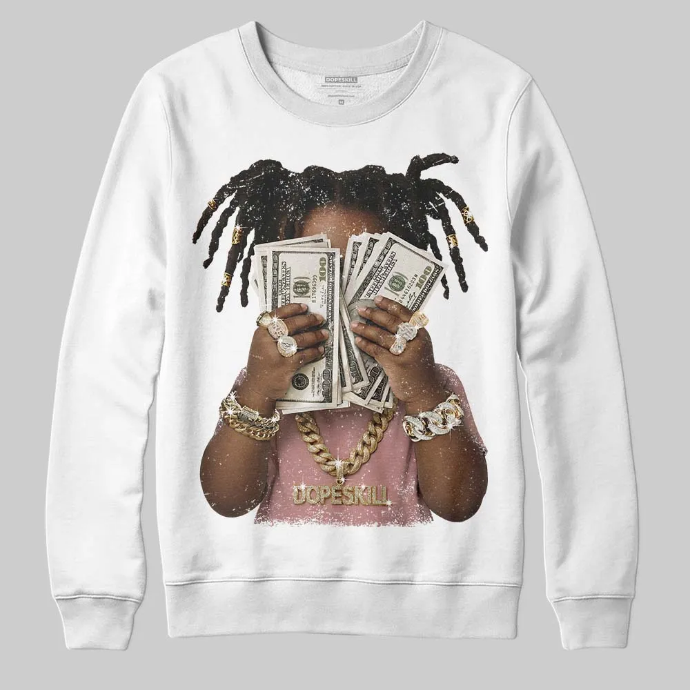 Dusty Rose 40s DopeSkill Sweatshirt Rich Youth Graphic sold by DopeSkill