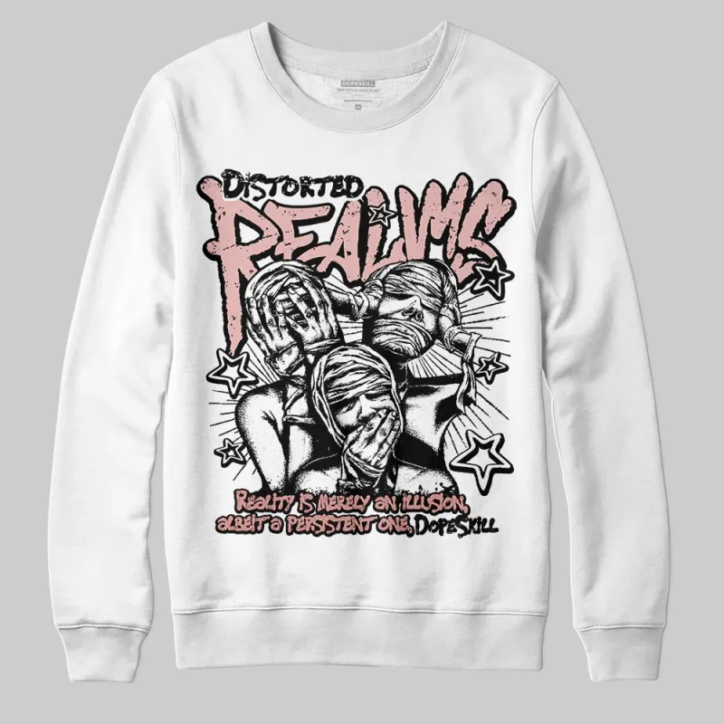 Dusty Rose 40s DopeSkill Sweatshirt Distorted Realms Graphic sold by DopeSkill