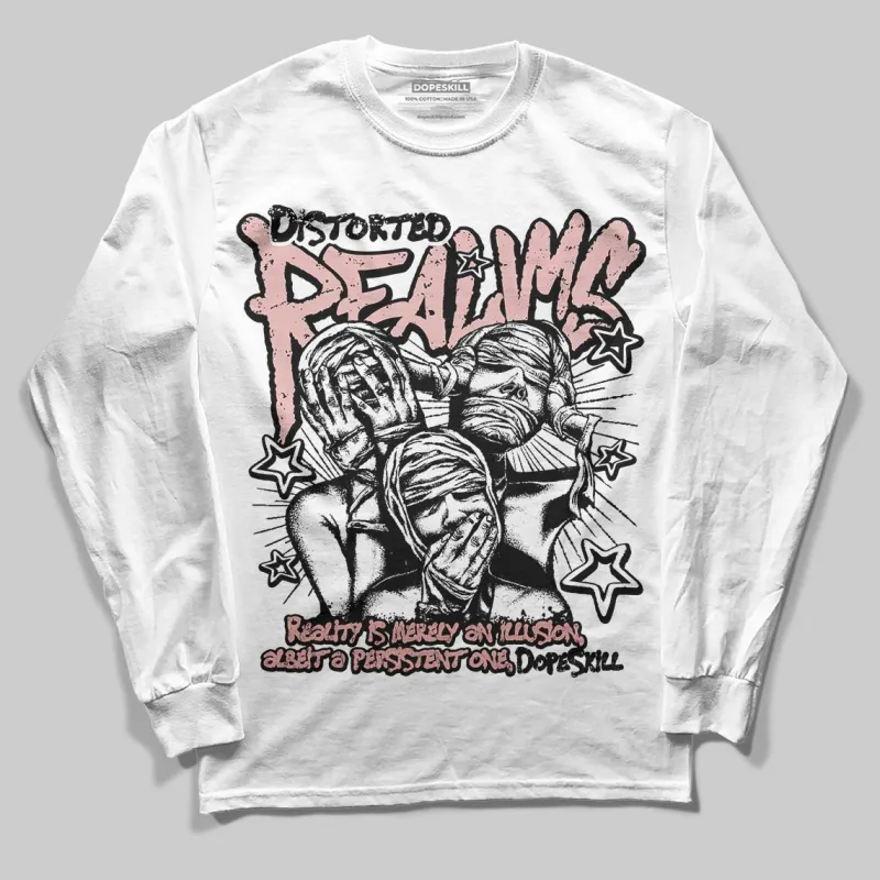 Dusty Rose 40s DopeSkill Long Sleeve T-Shirt Distorted Realms Graphic sold by DopeSkill