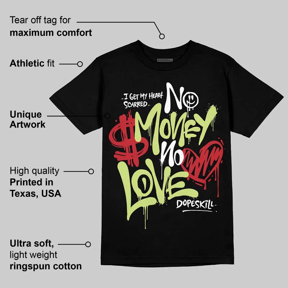 Sneaker School 11s DopeSkill T-Shirt No Money No Love Typo Graphic sold by DopeSkill product image thumbnail 3