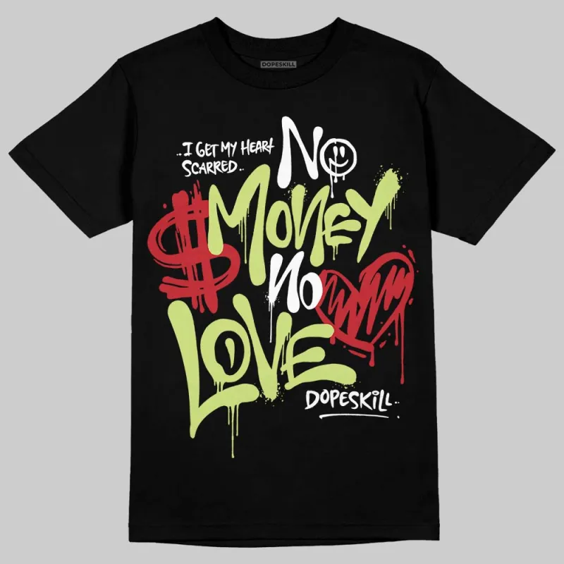 Sneaker School 11s DopeSkill T-Shirt No Money No Love Typo Graphic sold by DopeSkill