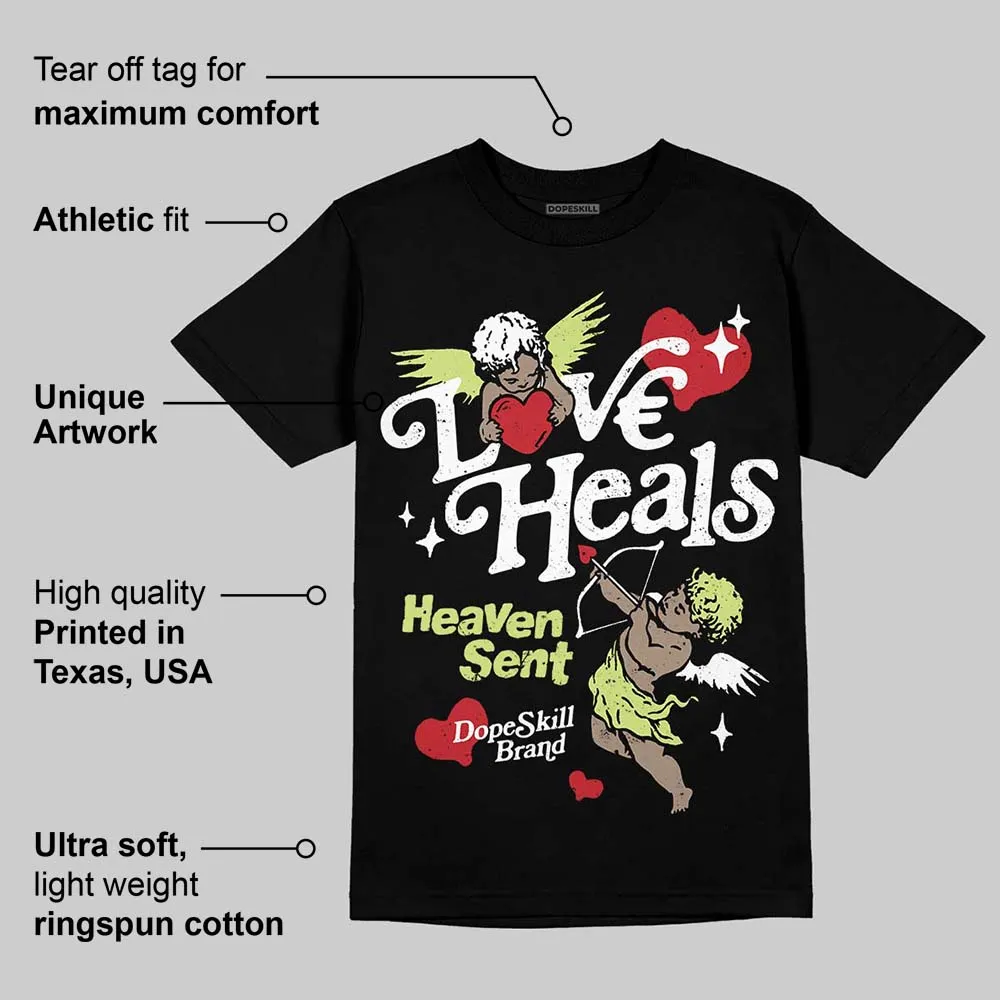 Sneaker School 11s DopeSkill T-Shirt New Love Heals Graphic sold by DopeSkill product image thumbnail 3