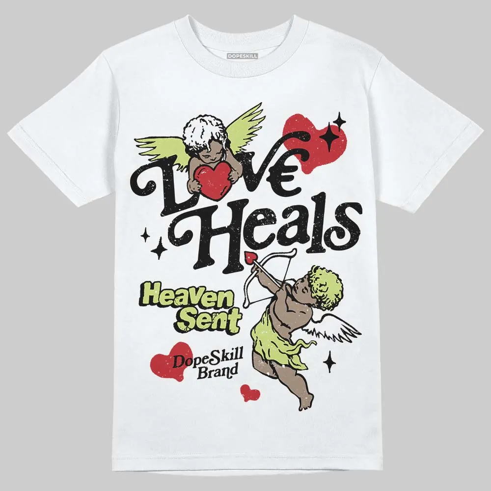 Sneaker School 11s DopeSkill T-Shirt New Love Heals Graphic sold by DopeSkill product image thumbnail 2