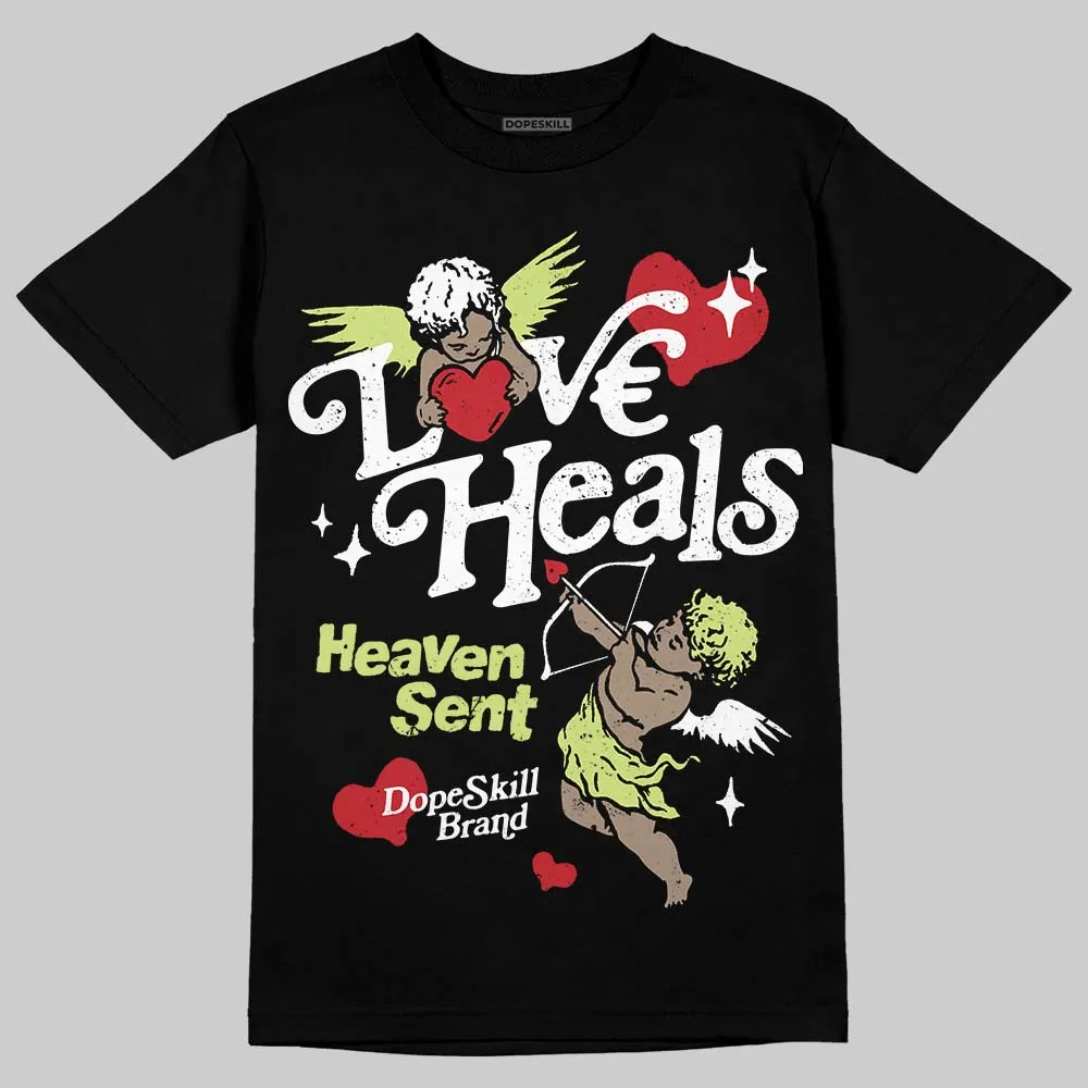 Sneaker School 11s DopeSkill T-Shirt New Love Heals Graphic sold by DopeSkill