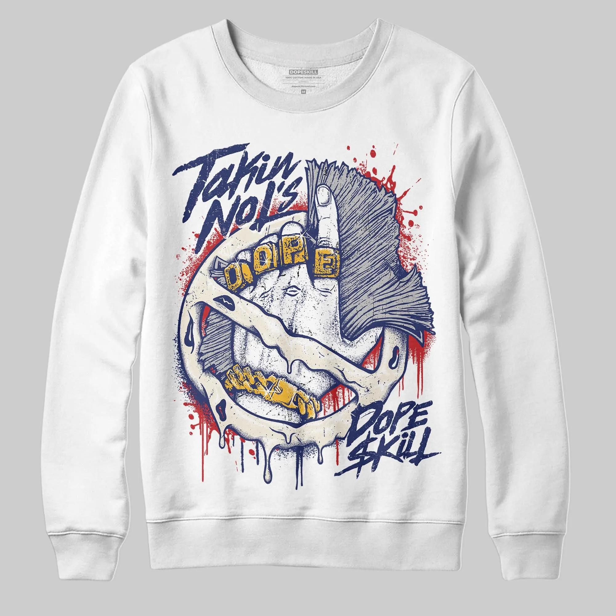 Rare Air 11s DopeSkill Sweatshirt Takin No L's Graphic sold by DopeSkill