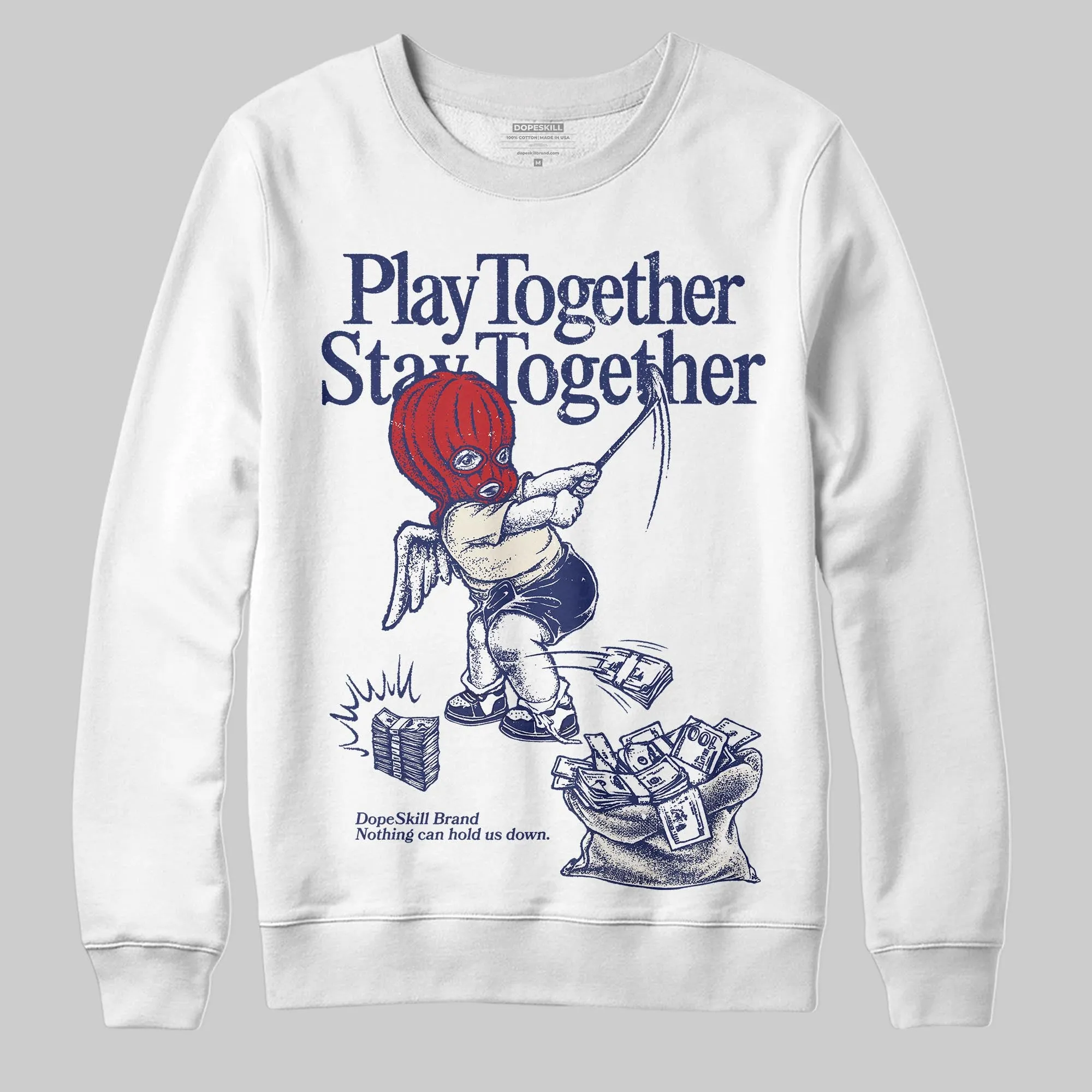 Rare Air 11s DopeSkill Sweatshirt Play together, Stay together Graphic sold by DopeSkill
