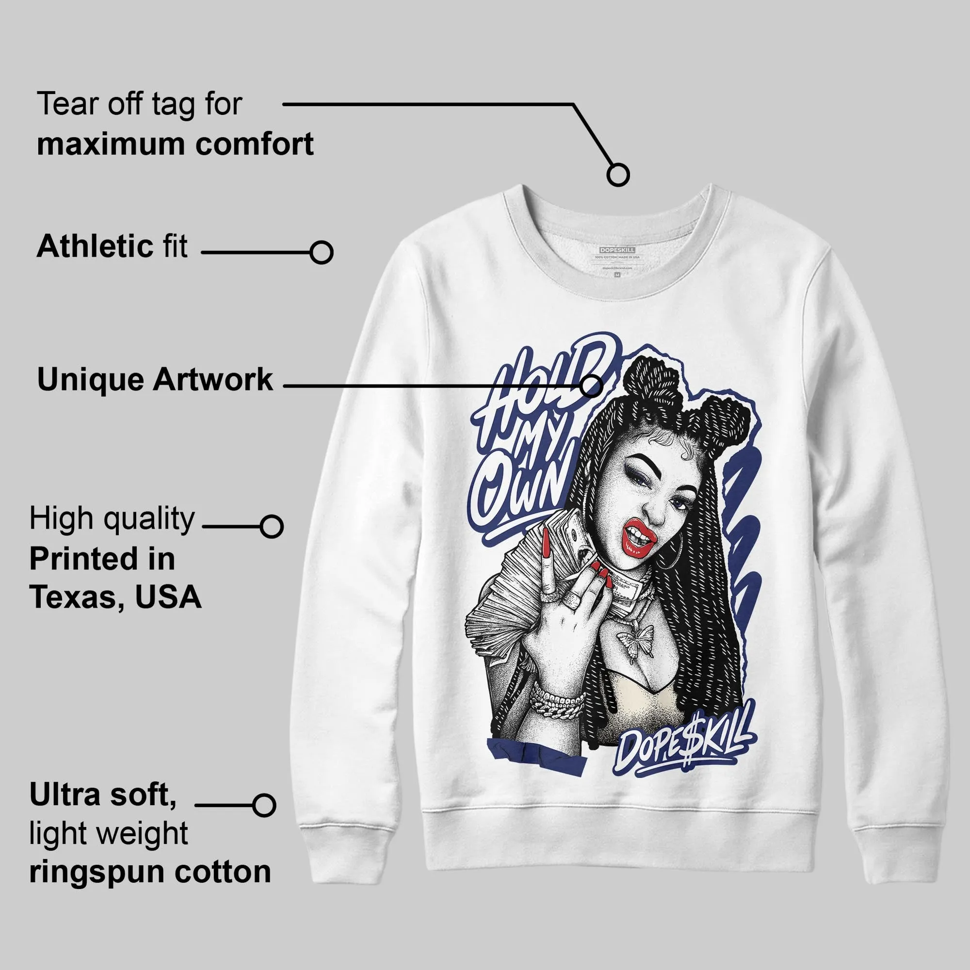 Rare Air 11s DopeSkill Sweatshirt New H.M.O Graphic sold by DopeSkill product image thumbnail 2