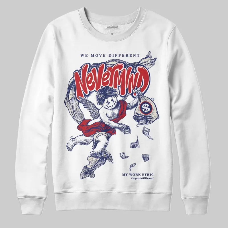 Rare Air 11s DopeSkill Sweatshirt Nevermind Graphic sold by DopeSkill