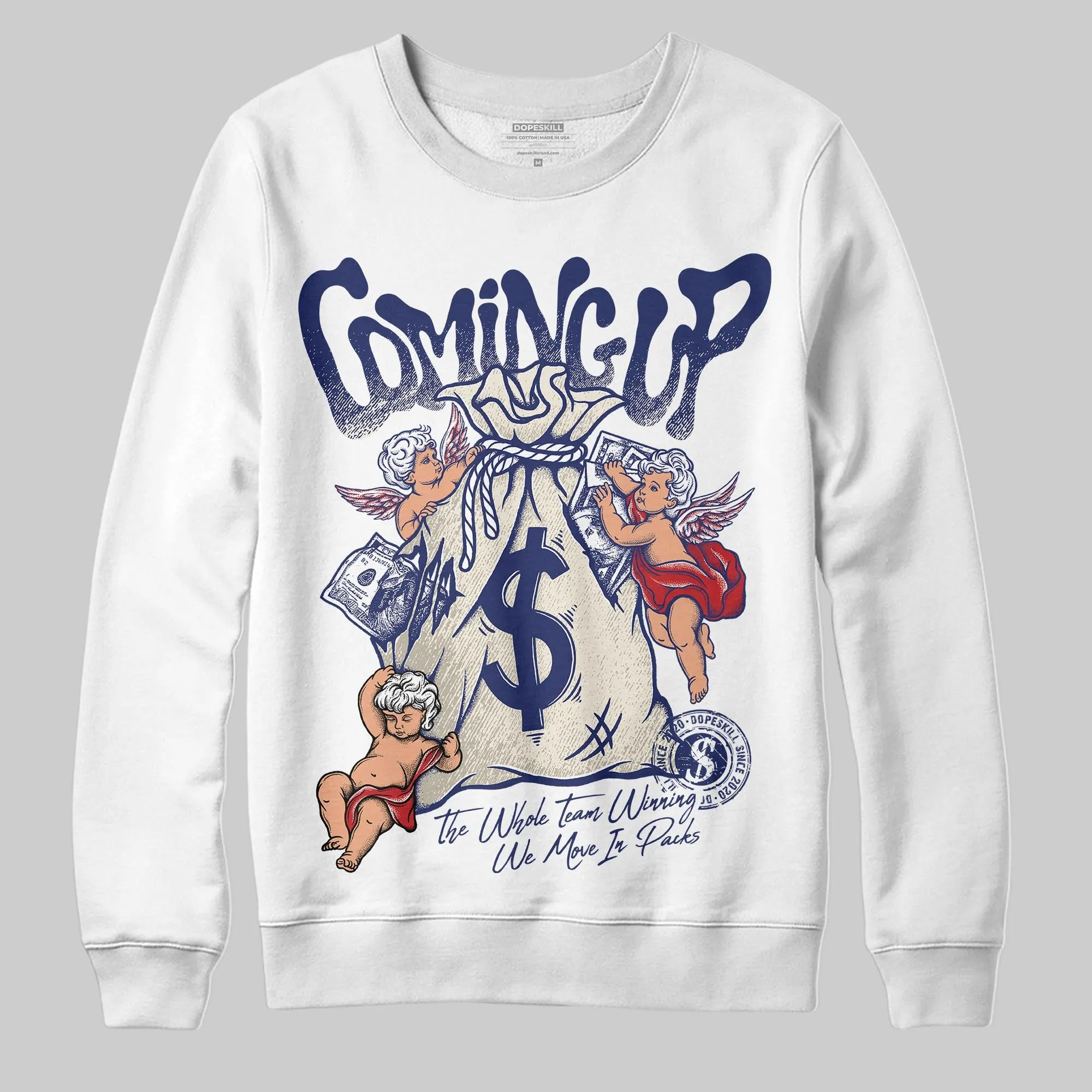 Rare Air 11s DopeSkill Sweatshirt Money Bag Coming Up Graphic sold by DopeSkill