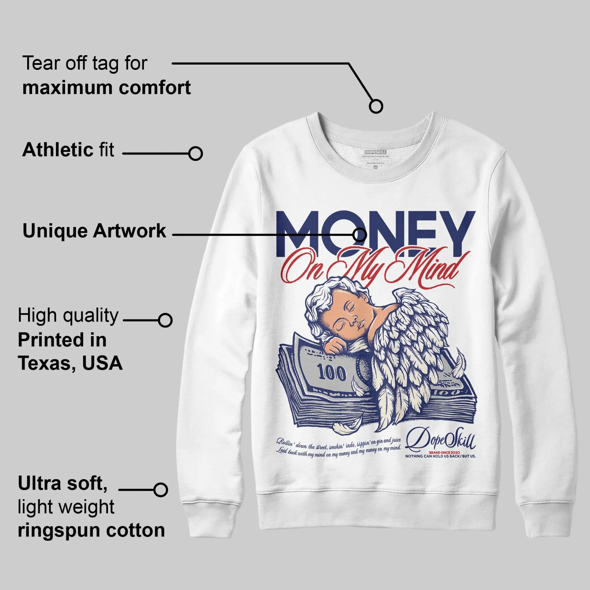 Rare Air 11s DopeSkill Sweatshirt MOMM Graphic sold by DopeSkill product image thumbnail 2