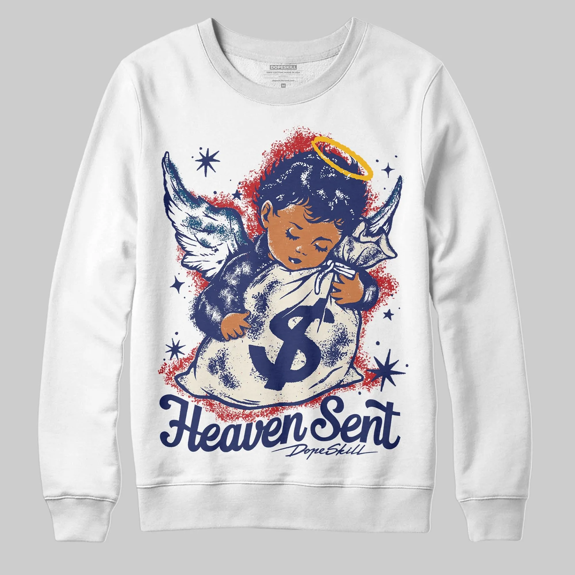 Rare Air 11s DopeSkill Sweatshirt Heaven Sent Graphic sold by DopeSkill