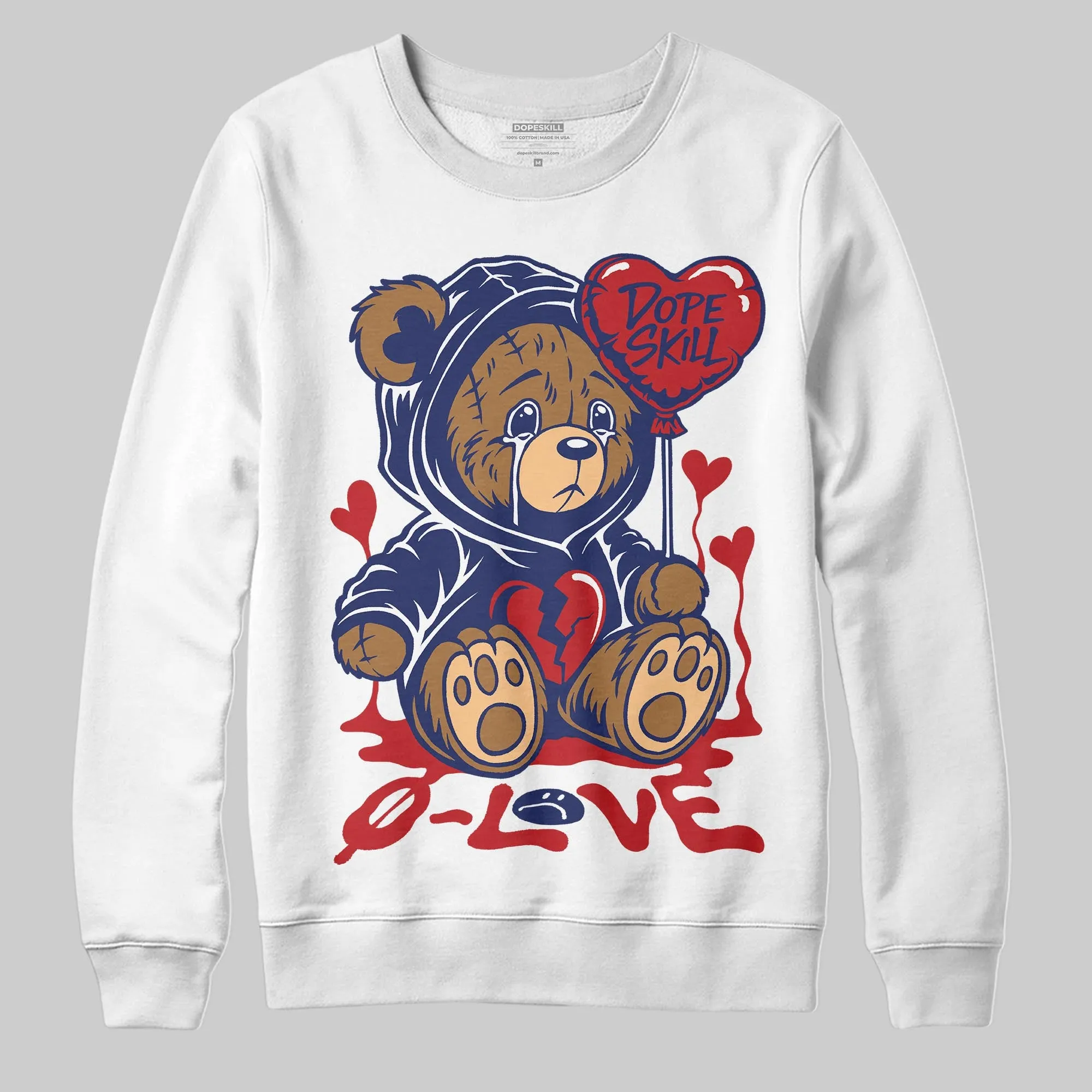 Rare Air 11s DopeSkill Sweatshirt Broken Bear Graphic sold by DopeSkill