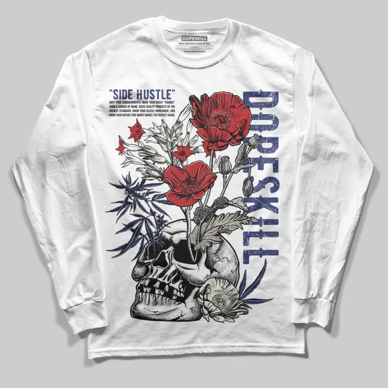 Rare Air 11s DopeSkill Long Sleeve T-Shirt Side Hustle Graphic sold by DopeSkill