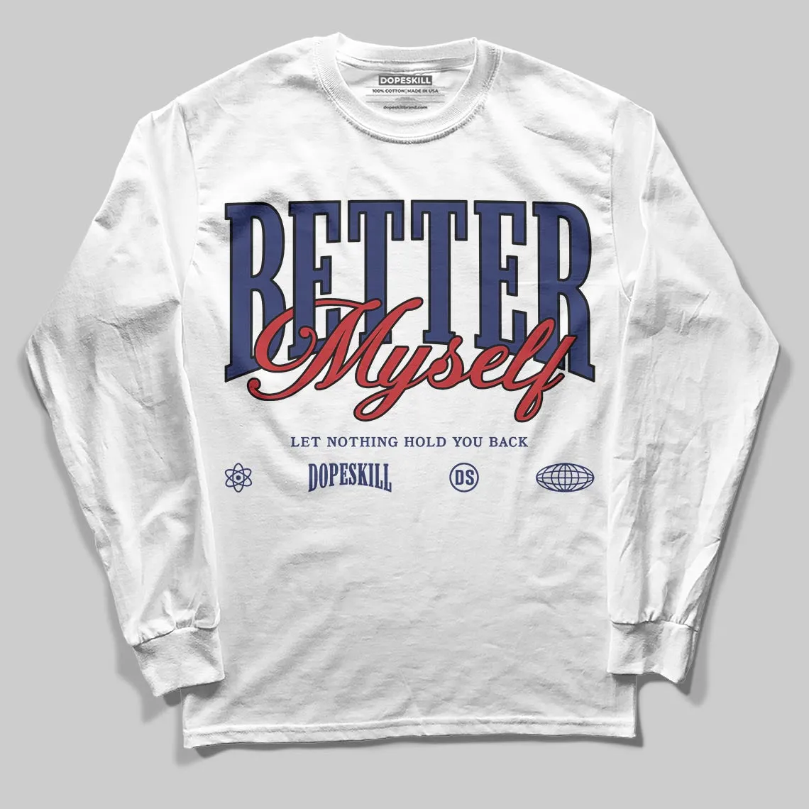 Rare Air 11s DopeSkill Long Sleeve T-Shirt Better Myself Graphic sold by DopeSkill