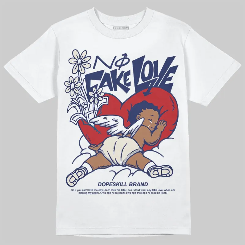 Rare Air 11s DopeSkill T-Shirt No Fake Love Graphic sold by DopeSkill