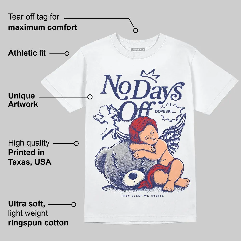 Rare Air 11s DopeSkill T-Shirt New No Days Off Graphic sold by DopeSkill product image thumbnail 3