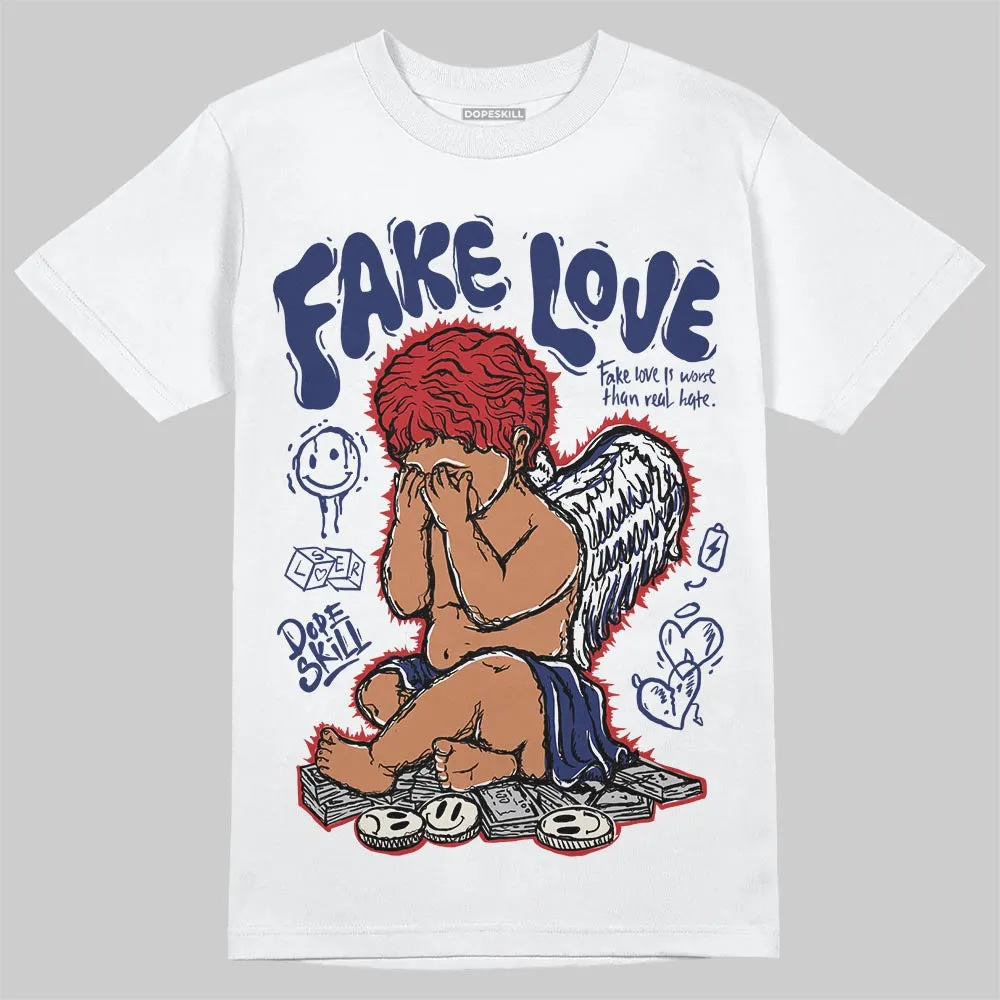 Rare Air 11s DopeSkill T-Shirt False Love Graphic sold by DopeSkill