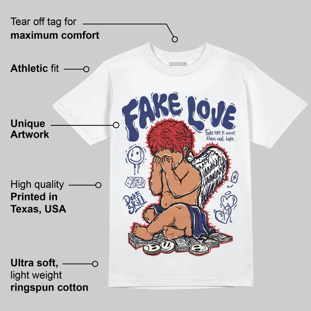 Rare Air 11s DopeSkill T-Shirt False Love Graphic sold by DopeSkill product image thumbnail 3