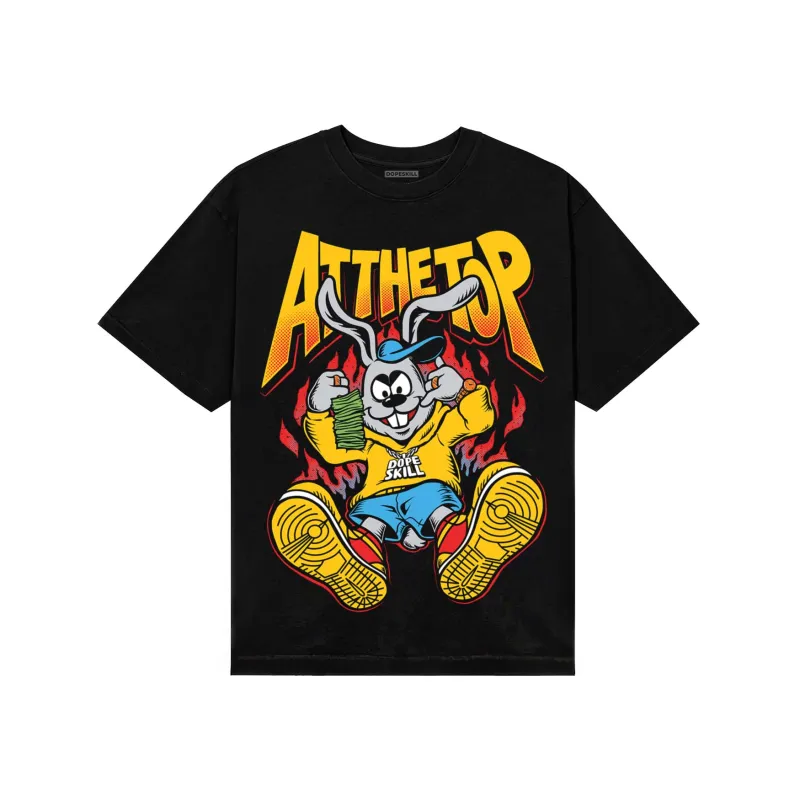 Yellow Collection DopeSkill T-Shirt At The Top Graphic sold by DopeSkill