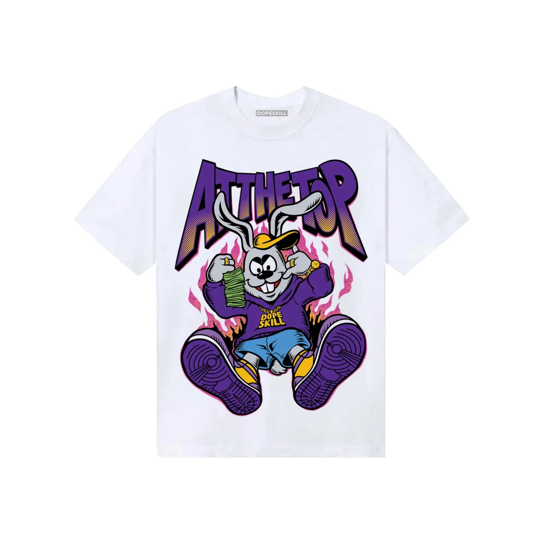 PURPLE Collection DopeSkill T-Shirt At The Top Graphic sold by DopeSkill product image thumbnail 2