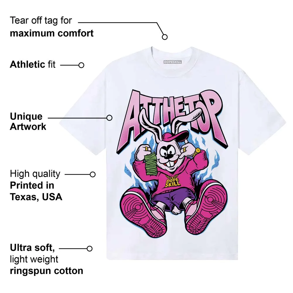 Pink Collection DopeSkill T-Shirt At The Top Graphic sold by DopeSkill product image thumbnail 4