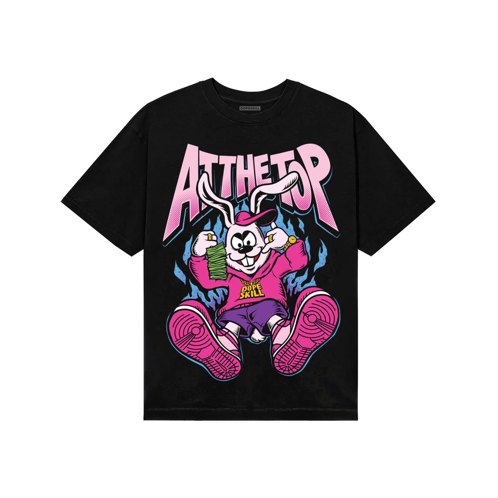Pink Collection DopeSkill T-Shirt At The Top Graphic sold by DopeSkill product image thumbnail 2