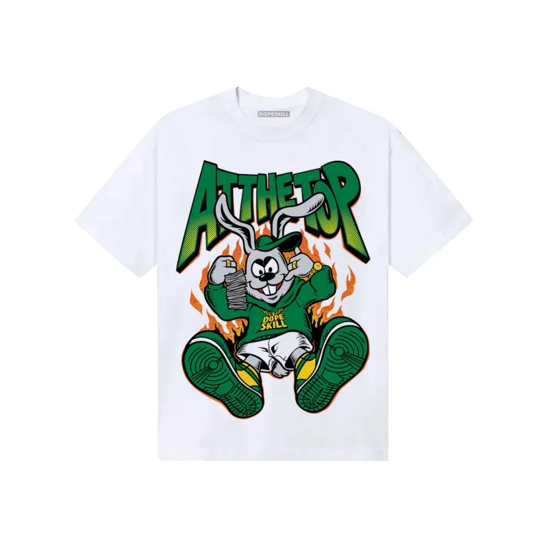 Green Collection DopeSkill T-Shirt At The Top Graphic sold by DopeSkill